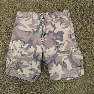 Camo Cargo Shorts